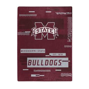 NCAA Mississippi State Bulldogs Digitized 60 x 80 Raschel Throw Blanket