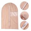 Unique Bargains Dustproof Transparent Window Garment Bag 3 Pcs - 3 of 4