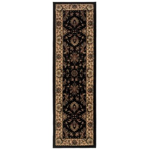 Oriental Weavers Ariana 311K3 Black/ Ivory Indoor Area Rug - 2'3" x 7'9" - 1 of 3