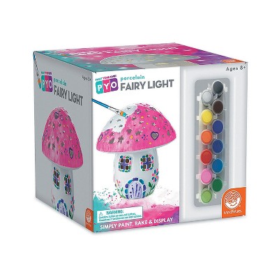 MindWare Paint Your Own Porcelain Fairy Light - Creative Activities - 6 Pieces