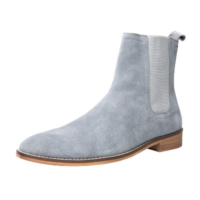 Santimon Mens Suede Chelsea Boots Casual Formal Dress Ankle Boots