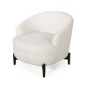 CAVINAS Boucle Accent Chair with Mid-Height Backrest,Modern Comfy Upholstered Living Room Chairs,Reading Chairs for Living Room - 2 of 4