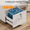 Karl Home 2-Drawer White MDF 15.75in. W Vertical File Cabinet - 3 of 4