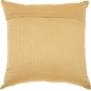 Mina Victory Luminecence Drama Queen Champagne Throw Pillow - 18" x 18" - image 2 of 2