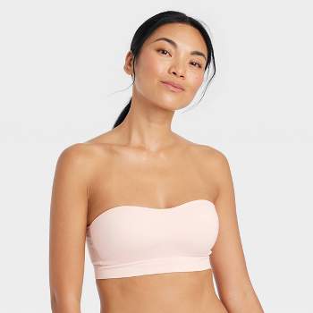 Reveal Women's Low-key Seamless Bandeau Bra - B30338 S Barely There : Target