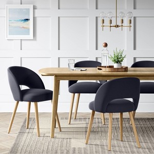 Galles Mid-Century Upholstered Dining Chair - Threshold™ - 1 of 4