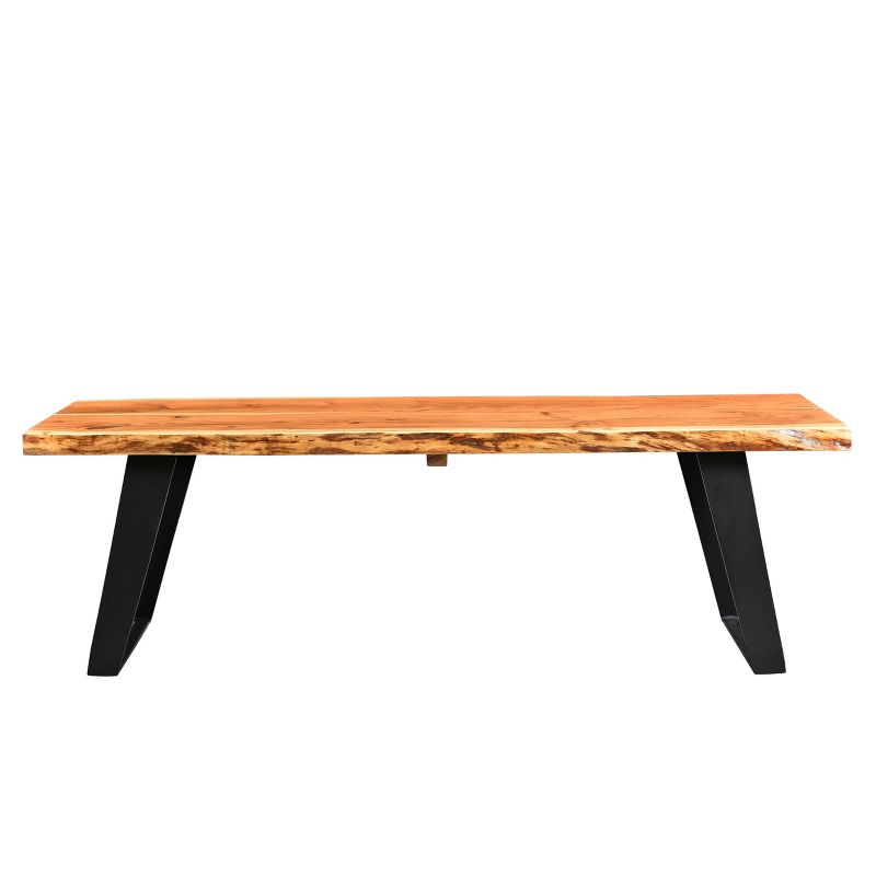 50&#34; Solid Wood Live Edge Bench - Timbergirl, 3 of 6