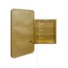 Rectangle Medicine Cabinet Mirror Bathroom Mirror with Storage and LDE, Wall Mounted Medicine Mirror Cabinet, for Bathroom, Living Room, Bedroom - 4 of 4