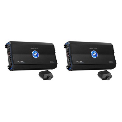 Planet Audio 4000W Class D  MOSFET 1 Ohm Car Audio Amplifier PL4000.1D (2 Pack)