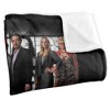 Kids' Criminal Minds The Brain Trust Silky Touch Blanket White 36X58 - 3 of 4