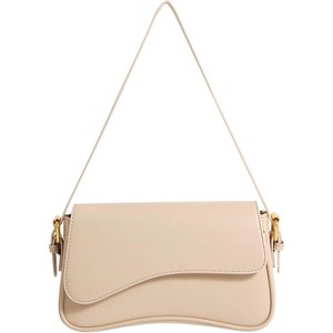 Shoulder Bag for Women Y2K Trendy Purse Vegan Leather Hobo Handbags Clutch Saddle Bag with 2 Removable Strap - 1 of 4