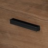 Slendel 2 Drawer Nightstand Light Brown - South Shore: Mid-Century Modern, Particle Board, Metal Glides - 4 of 4