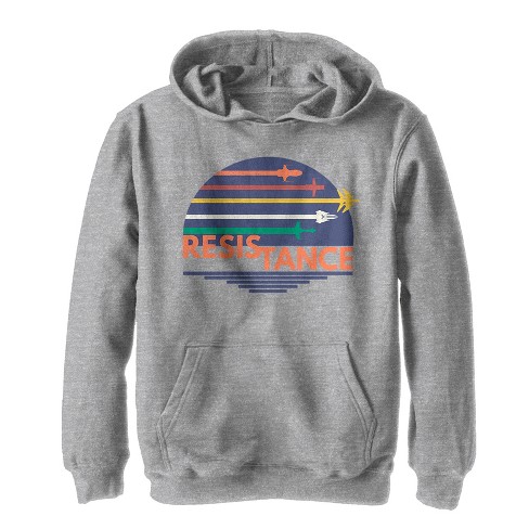 Boy's Star Wars Resistance Pilot Rainbow Race Pull Over Hoodie - image 1 of 3