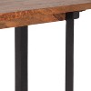 Set of 2 Bench Indoor Solid Wood-Christopher Knight Home - 4 of 4