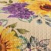 Collections Etc Sunflower Bouq Oversized Quilt - 3 of 3