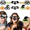 Big Dot of Happiness Jack-O'-Lantern Halloween Glasses and Masks - Paper Card Stock Kids Halloween Party Photo Booth Props Kit - 10 Count - 2 of 4