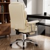 NicBex Luxury Boss Chair Office Chairs with Footrest&Lumbar Pillow,Ergonomics Computer Chair with Reclining High Back,Executive Office Chair - 3 of 4