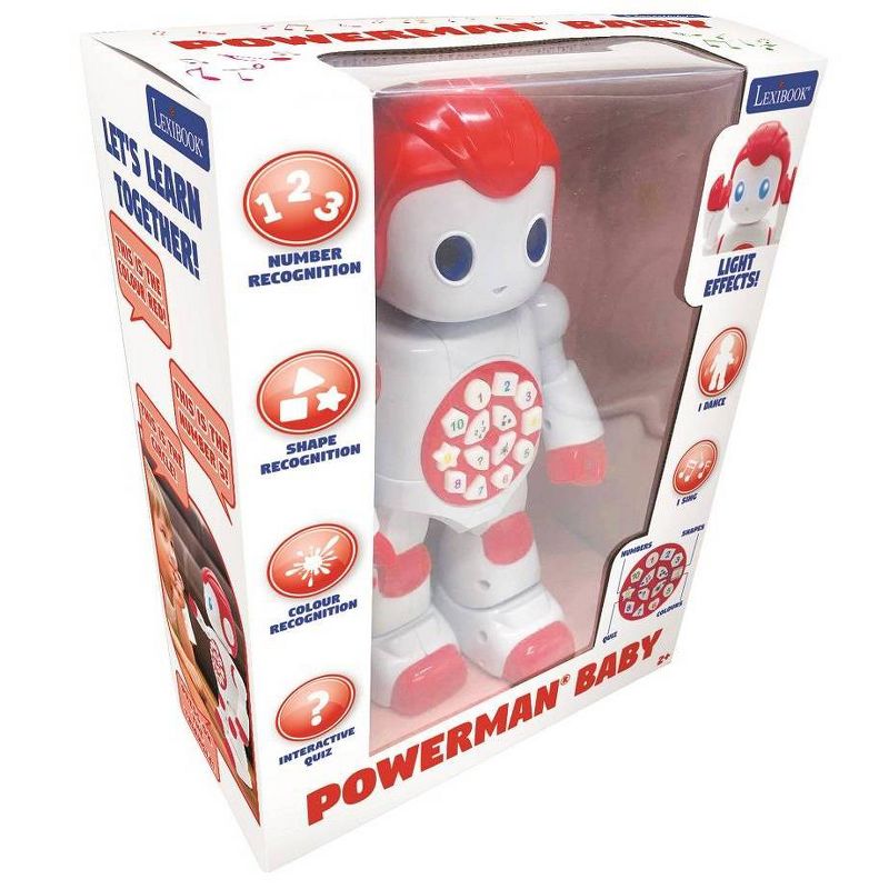 Lexibook Powerman Baby Talking Interactive Robot, 4 of 5