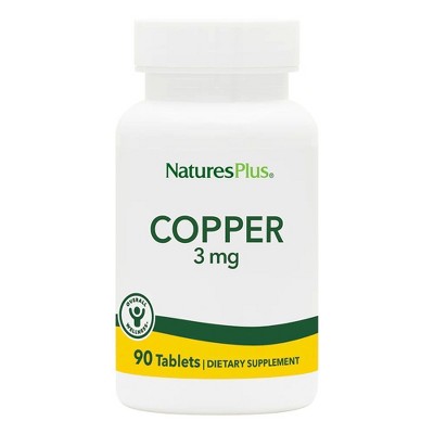 Copper 3 mg by Nature's Plus  -  90 Tablet
