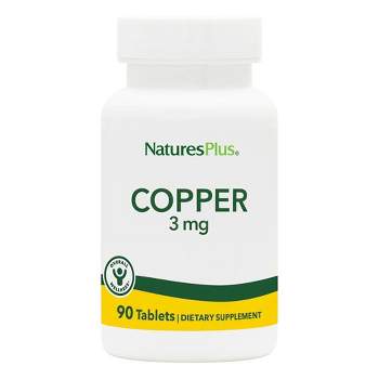 Nature's Plus Copper 3 mg 90 Tablet