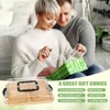 Charcuterie Board with Clear Lid, Travel Portable Cheese Board Charcuterie Boxes Cutting Boards for Kitchen, House Warming Gifts New Home - 3 of 4