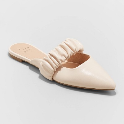 wide width womens mules