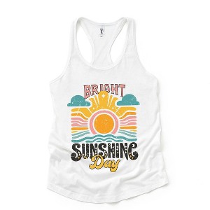 Simply Sage Market Women's Bright Sunshine Day Short Sleeve Racerback Tank - 1 of 3