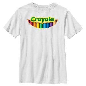 Boy's Crayola Smiley Logo T-Shirt - 1 of 4