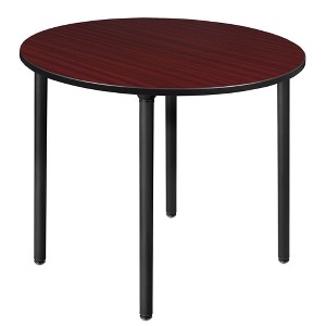 Kee Round Breakroom Table with Folding Legs - Regency - 1 of 4