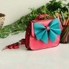 Slickblue Colorful Faux Leather Clutch Purse, Multicolor Design, Shoulder Bag, Casual Style, 5 Options, 5.5" x 5.1" - 2 of 4