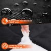 NewHome"16x7 FT Magnetic Thermal Insulated Garage Door Curtain for Winter, Windproof, Soundproof & Weatherproof"Grey - 3 of 4