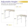 Karl Home 3FT. Patio Aluminium Folding Table - 2 of 4