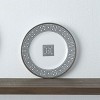 Noritake Infinity Graphite Set of 4 Bread & Butter/Appetizer Plates - 4 of 4
