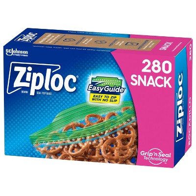 Ziploc Storage Snack Bags