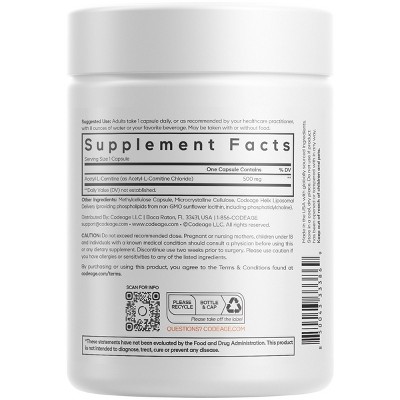 l carnitine brain food Acetyl 500mg Liposomal and Memory Supplement 90ct Flavor:RICH CHOCOLATE Buy BPC-157 (Body Protection women supplements