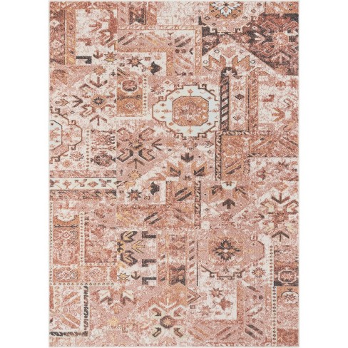 Well Woven Adilah Distressed Bohemian Patchwork Area Rug - image 1 of 4