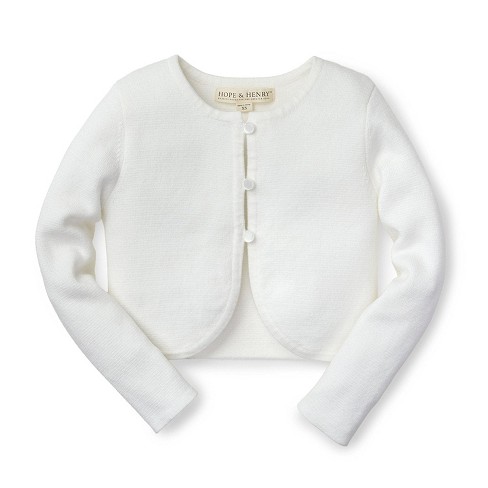 White shop sweater jacket