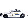 2023 Dodge Charger Pursuit Police Car "RCMP" White "Law Enforcement and Public Service" 1/24 Diecast Model Car by Motormax - 2 of 4