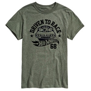 Men's - Hot Wheels - Driven To Race Short Sleeve Graphic T-Shirt - 1 of 4