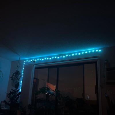 14.56' X 14.56' 40rgb Led Fairy Lights With Remote Control - Room ...
