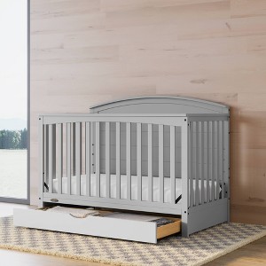 Graco Bellwood 5-in-1 Convertible Crib with Drawer - 1 of 4