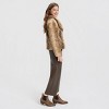 Women's Cropped Faux Fur Jacket - A New Day™ - 3 of 4