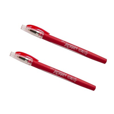 JAM Paper Gel Pens 0.7 mm Red 2/Pack 6534968A