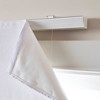 Dsvimoy Curtain Panel Cordless Roman Shade Galen Matte Fabric for Modern Home Decor, White, 5.96"*9.25"*8.07" - 4 of 4