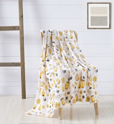 Bee Blanket - Cute Bee Gifts for Women Bee Lovers- Bee Throw Blankets - Bees  Cozy Soft Kawaii Cartoon Plush Yellow Blanket - Christmas Birthday Gifts -  Bee Hive, Honey Bee Decor