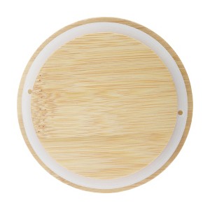 Unique Bargains Convenient Silicone Seal Cup Cover Wood Tone 1 Pc - 1 of 4