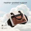 Tote Bag for Women, Puffer Work Tote with Zipper & Compartments, Travel bag Shoulder Handbag - 3 of 4