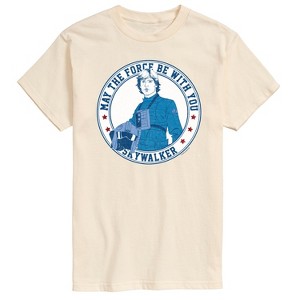 Men's - Star Wars - Luke Sykwalker Americana Short Sleeve Graphic T-Shirt - 1 of 3
