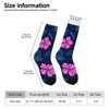 Flowers And Leaves Women Printed Crew Socks Funny Funky Socks Soft Polyester Novelty Gifts for Artists Men - 2 of 4