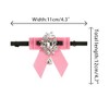 INSPIRE CHIC Women's All-match Fashion Performance Adjustable Diamond-encrusted Brooch Neck Tie - 2 of 4